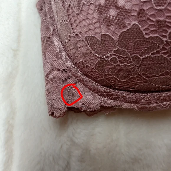 René Rofé Lingerie – 3-Pack Lace Bras – Size 34C – Lightly Padded – NWT - Picture 4 of 9